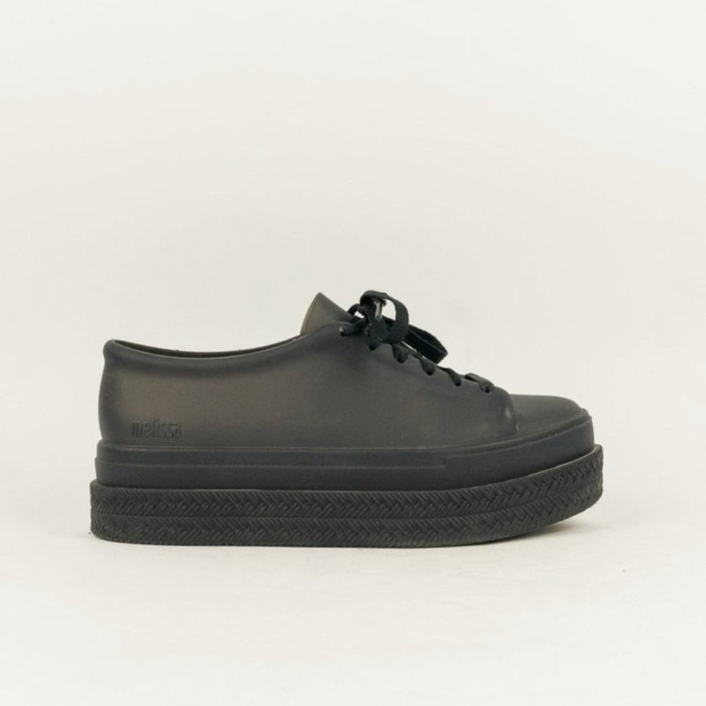 Melissa Be II Black Platform Sneakers